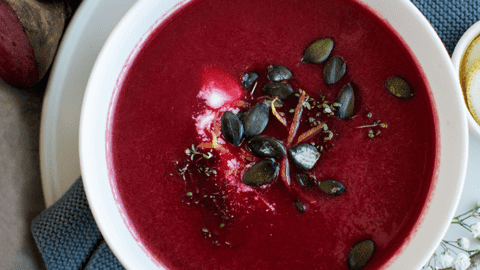 Frische Rote-Rüben-Suppe