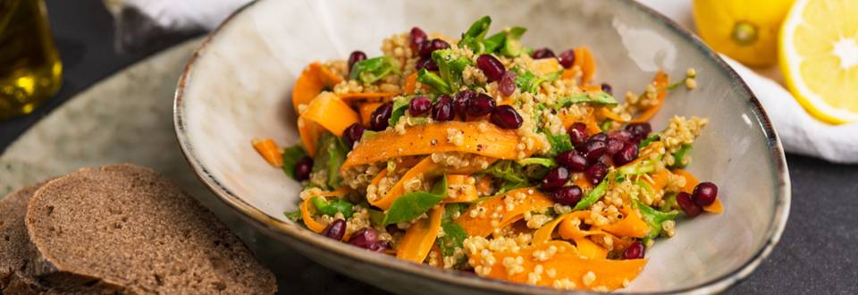 Karotten-Quinoa-Salat